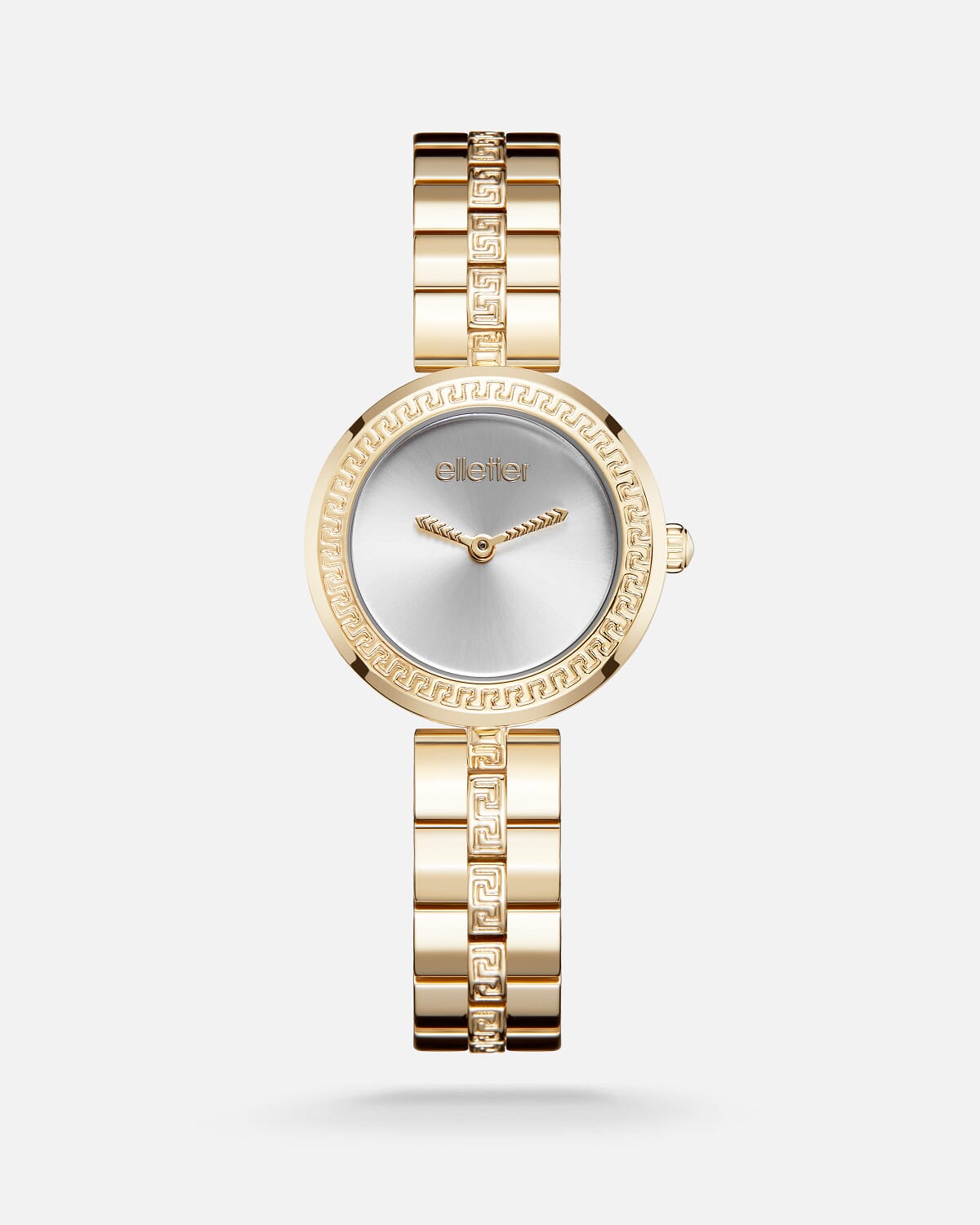 ‎ ساعة نسائية من اليتير بلون ذهبي